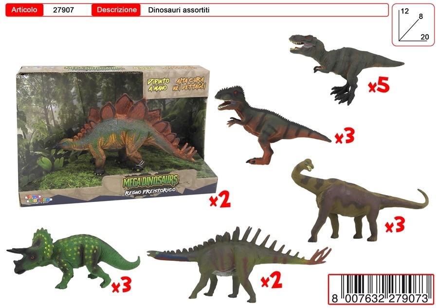 MEGA DINOSAUROS OPEN  BOX