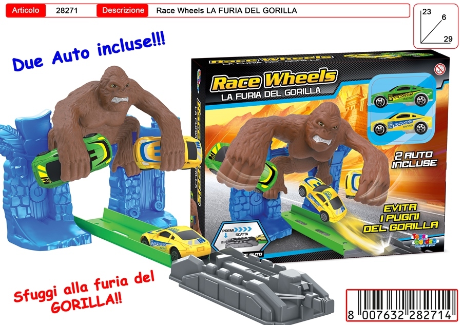 RACE WHEEL LA FURIA DEL GORILLA