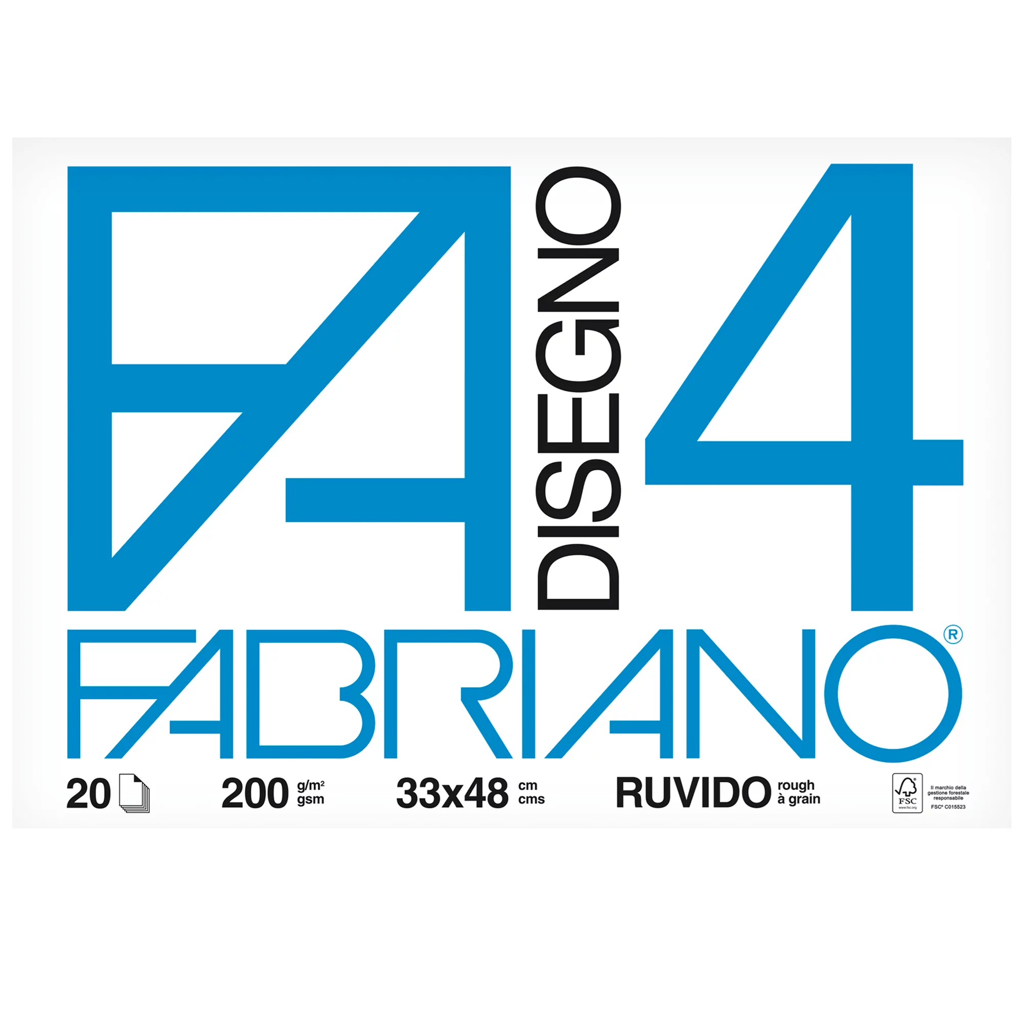 BLOCCO F4 33X48 RUVIDO 