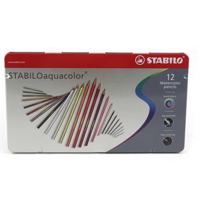 PASTELLO STABILO ACQUACOLOR 12PZ