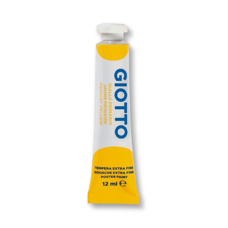 TEMPERA GIOTTO 12ML GIALLO CALDO 6PZ