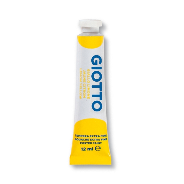 TEMPERA GIOTTO 12ML GIALLO LIMONE 6PZ