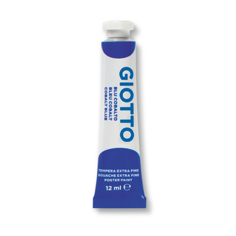 TEMPERA GIOTTO 12ML BLU COBALTO 6PZ