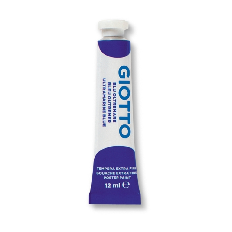 TEMPERA GIOTTO 12ML BLU OLTREMARE 6PZ