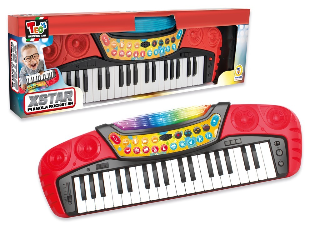 PIANOLA MUSICALE ROCKSTAR