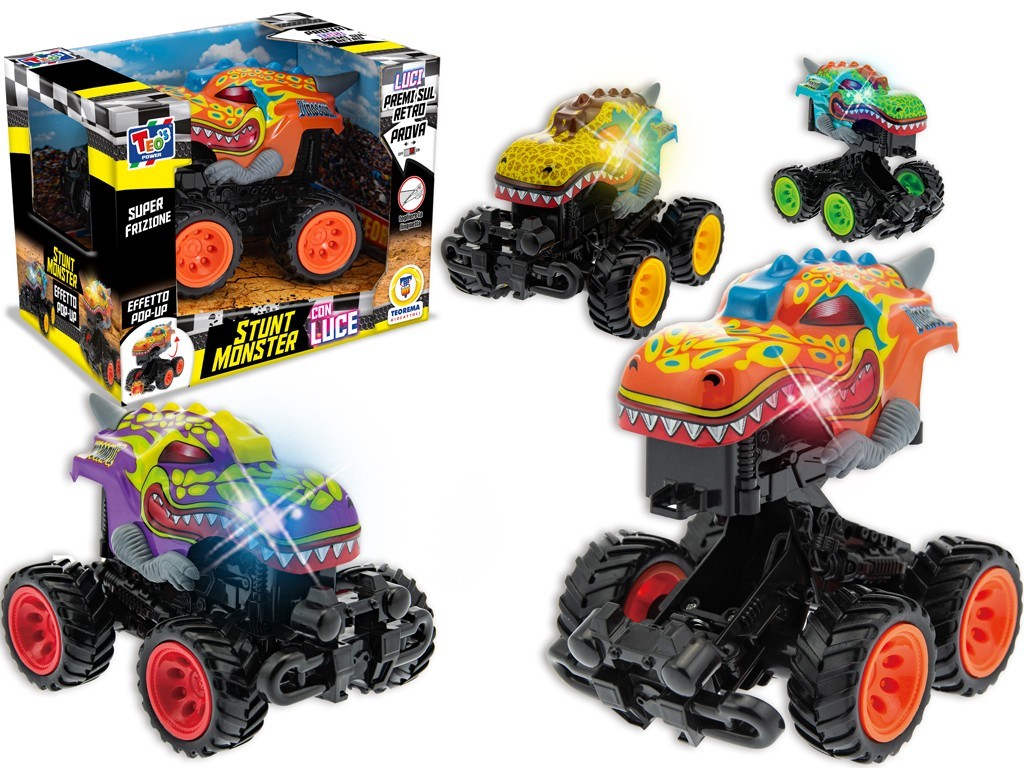 STUNT MONSTER A FRIZIONE LUMINOSO