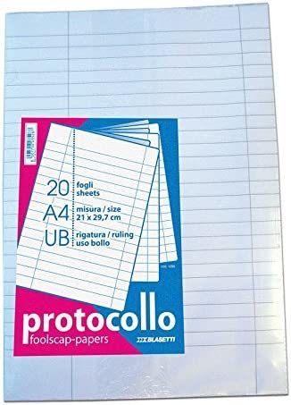 PROTOCOLLO USO BOLLO 120 GR.- 100FF