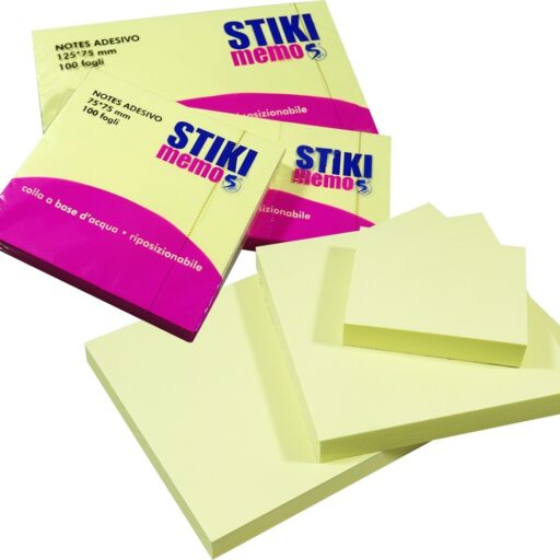 CF 12 STIKI MEMO GIALLO 50X40