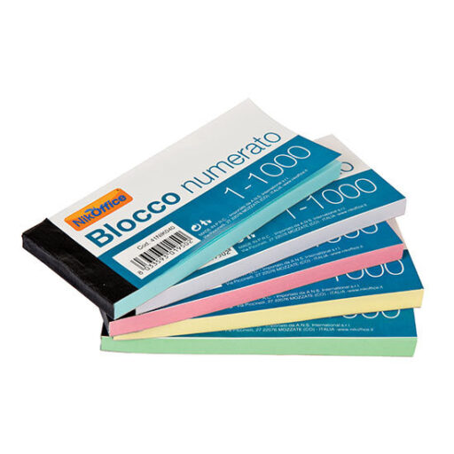 BLOCCO LOTTERIA 1/1000  CF.10