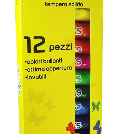 TEMPERA SOLIDA 12PZ
