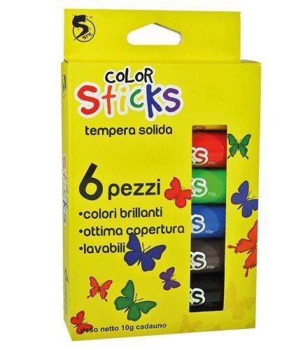 TEMPERA SOLIDA 6PZ