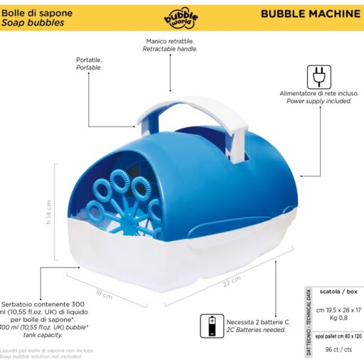 BUBBLE  MACHINE