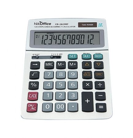 CALCOLATRICE 12 DIGIT CD-2629 RP