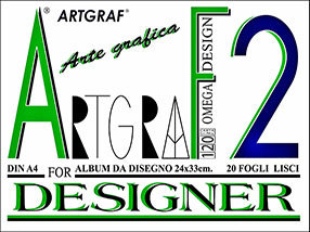 BLOCCO ARTGRAF F2 24X33 FG SQUADRATO