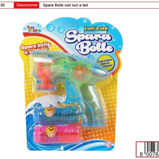 PISTOLA BOLLE A FRIZIONE CON LED