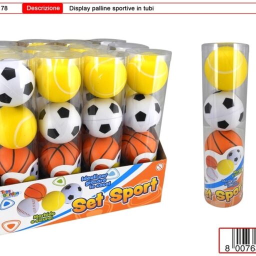 SET PALLE SPORTIVE SPUGNA