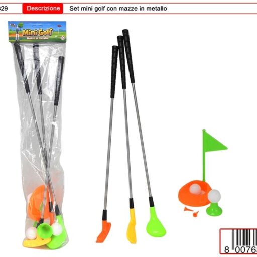 SET GOLF IN METALLO