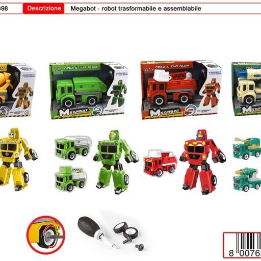 ROBOT TRASFORMABILI