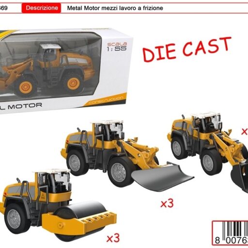 DIE CAST MEZZI CANTIERE