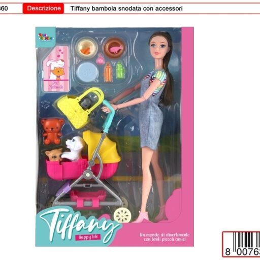 TIFFANY CON CARROZZINA