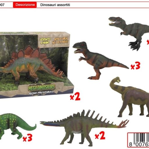 MEGA DINOSAUROS OPEN  BOX
