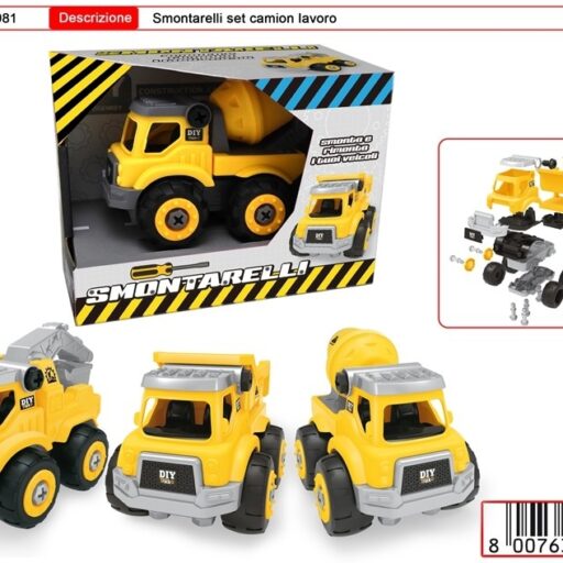SMONTARELLI SET CAMION LAVORO