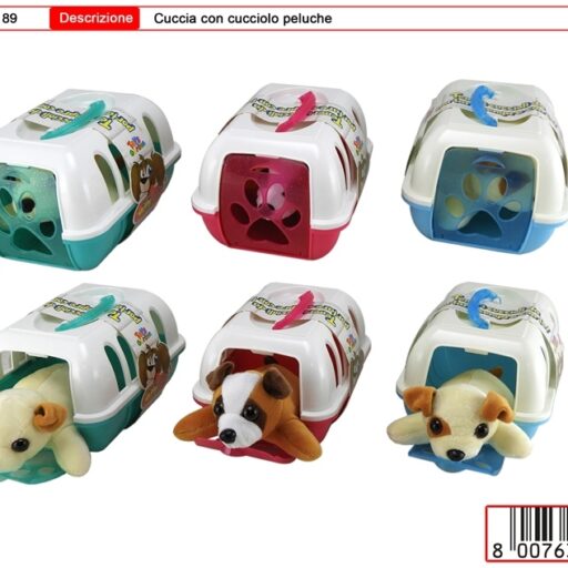 CANE TRASPORTINO 3 ASSORT