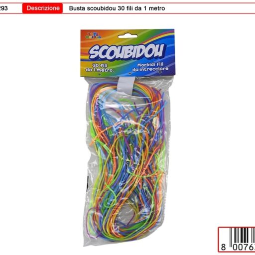 SCOUBIDOU 30 FILI DA CM 100