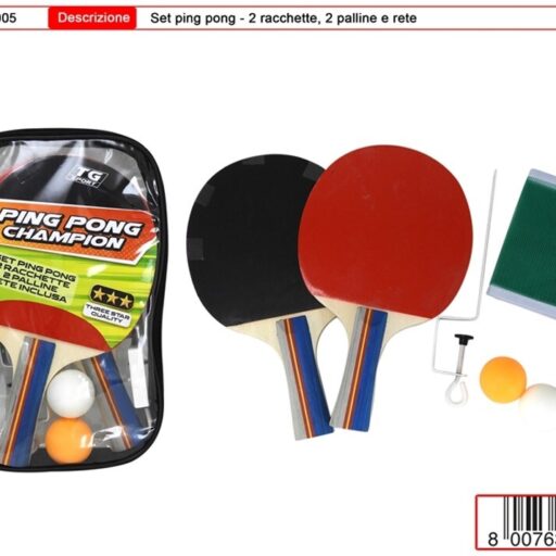 SET PINGPONG CON RETE