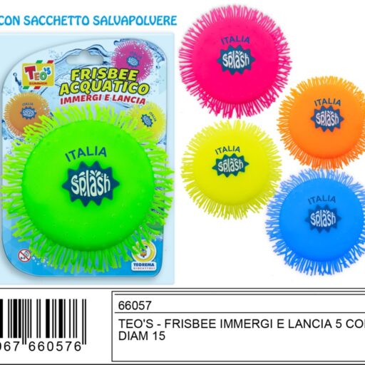 FRISBEE IMMERGI E LANCIA