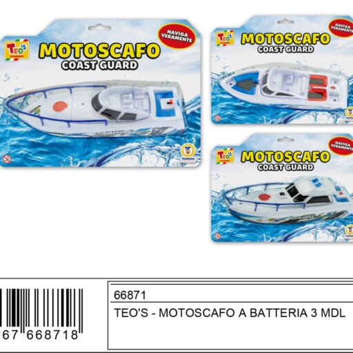 MOTOSCAFO A BATTERIA