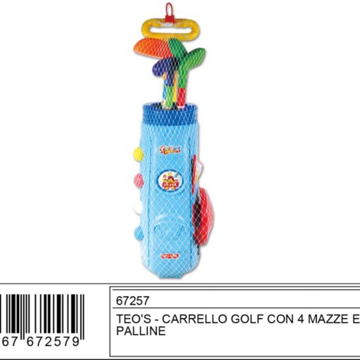 CARRELLO GOLF C/4 MAZZE