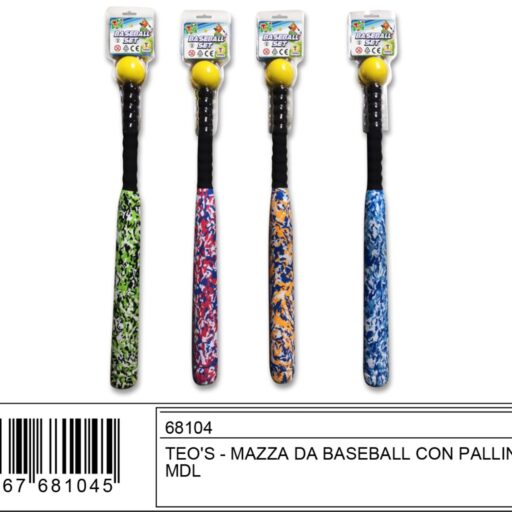 MAZZA DA BASEBALL C/PALLINA
