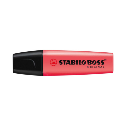 EVIDENZIATORE STABILO BOSS ROSSO 40