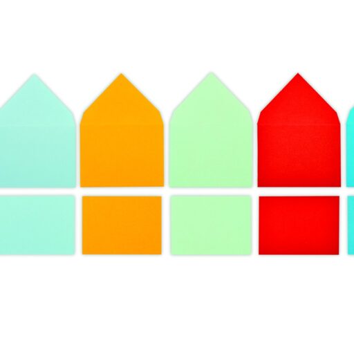 SEGNAPACCO C/BUSTINA COLORI ASS.CF.100