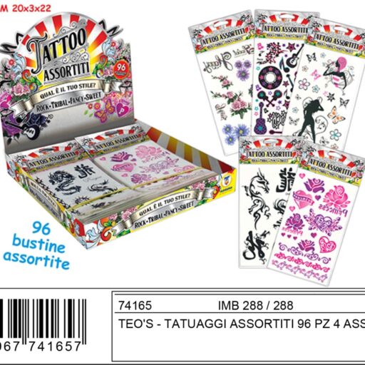 CF.24 TATUAGGI ASSORTITI
