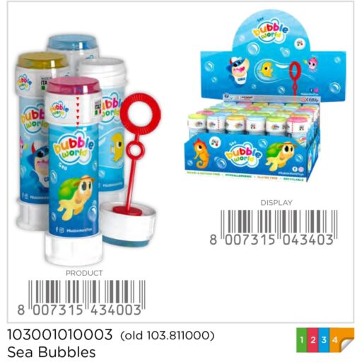ESP. 36 BOLLE SAPONE SEA COLOR