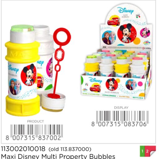 ESP. 16 BOLLE SAP. MAXI DISNEY MULTIP