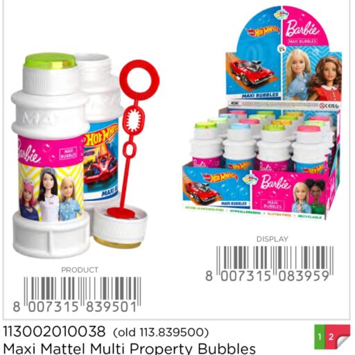 ESP. 16 BOLLE SAP. MAXI MATTEL MULTIP