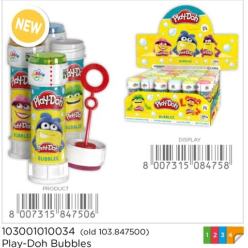 ESP. 36 BOLLE SAP. 60 ML. PLAY DOH