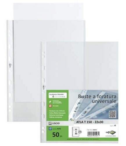 BUSTE C/FORATURA ATLA T150 35X50 CF 10