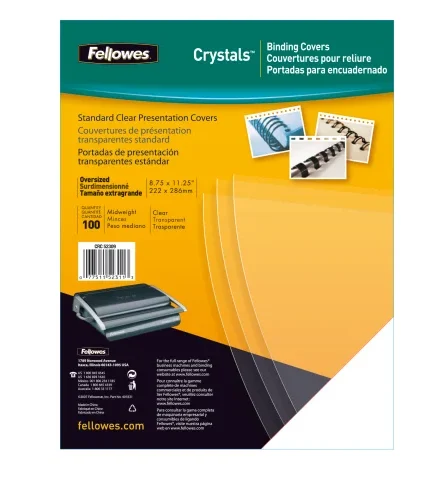 FOGLIO PVC FELLOWES A3 200 mic CF. 100