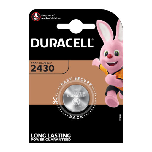 PILA DURACELL PASTIGLIA  2430