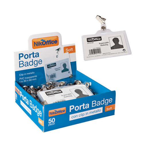 PORTA BADGE SOFT CF.50 03NIK001