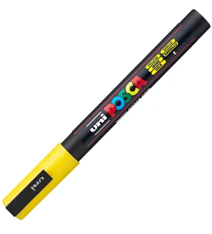 UNIPOSCA MEDIO PC3M GIALLO