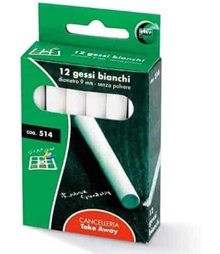 GESSI BIANCHI SCATOLA 12 PZ