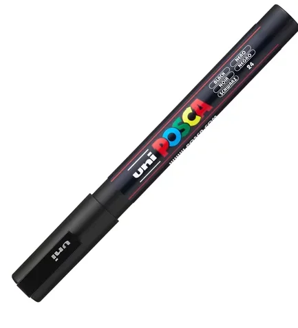 UNIPOSCA MEDIO PC3M NERO