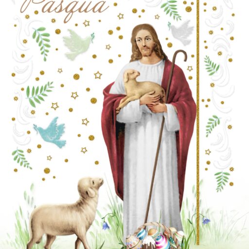 *******SC.12 BIGLIETTO PASQUA SACRA
