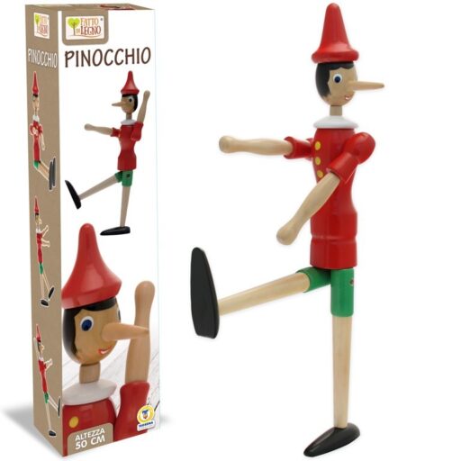 FATTO DI LEGNO - PINOCCHIO H.50CM