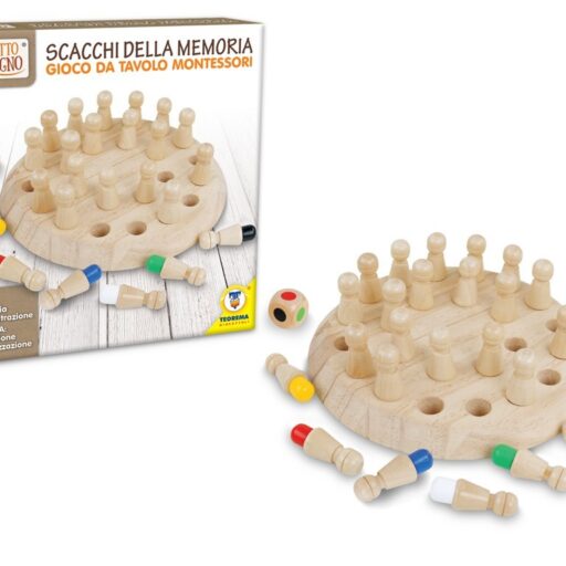 FATTO DI LEGNO SCACCHI DELLA MEMORIA